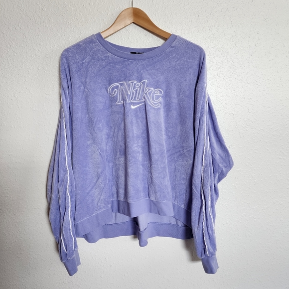 Nike Women's Cropped Sweater - Picture 3 of 7